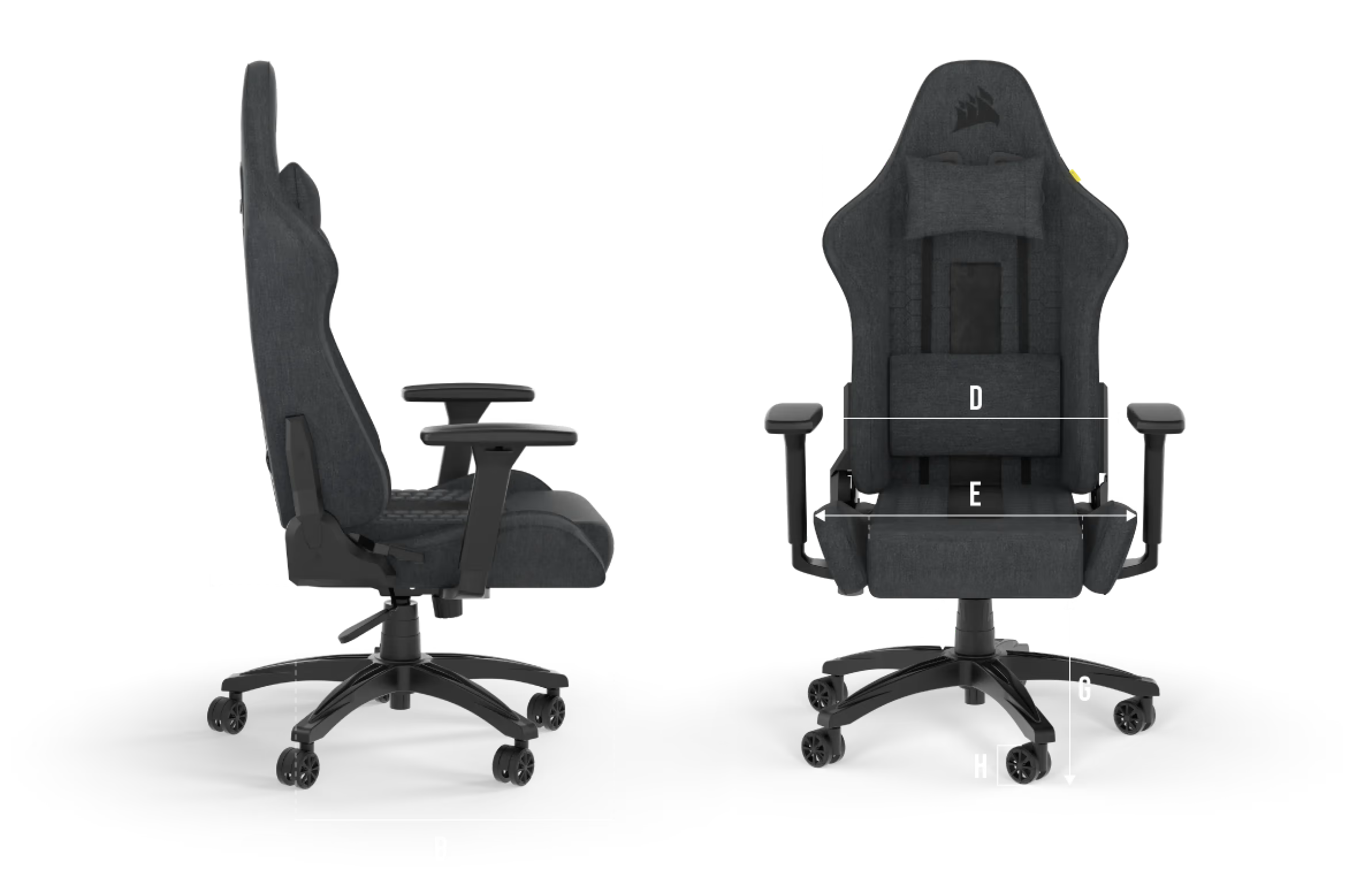 Corsair TC100 RELAXED Leatherette Ergonomic Gaming Chair
